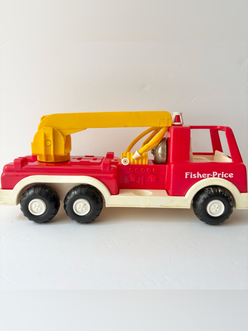 Vintage Fisher Price Little People Fire Truck